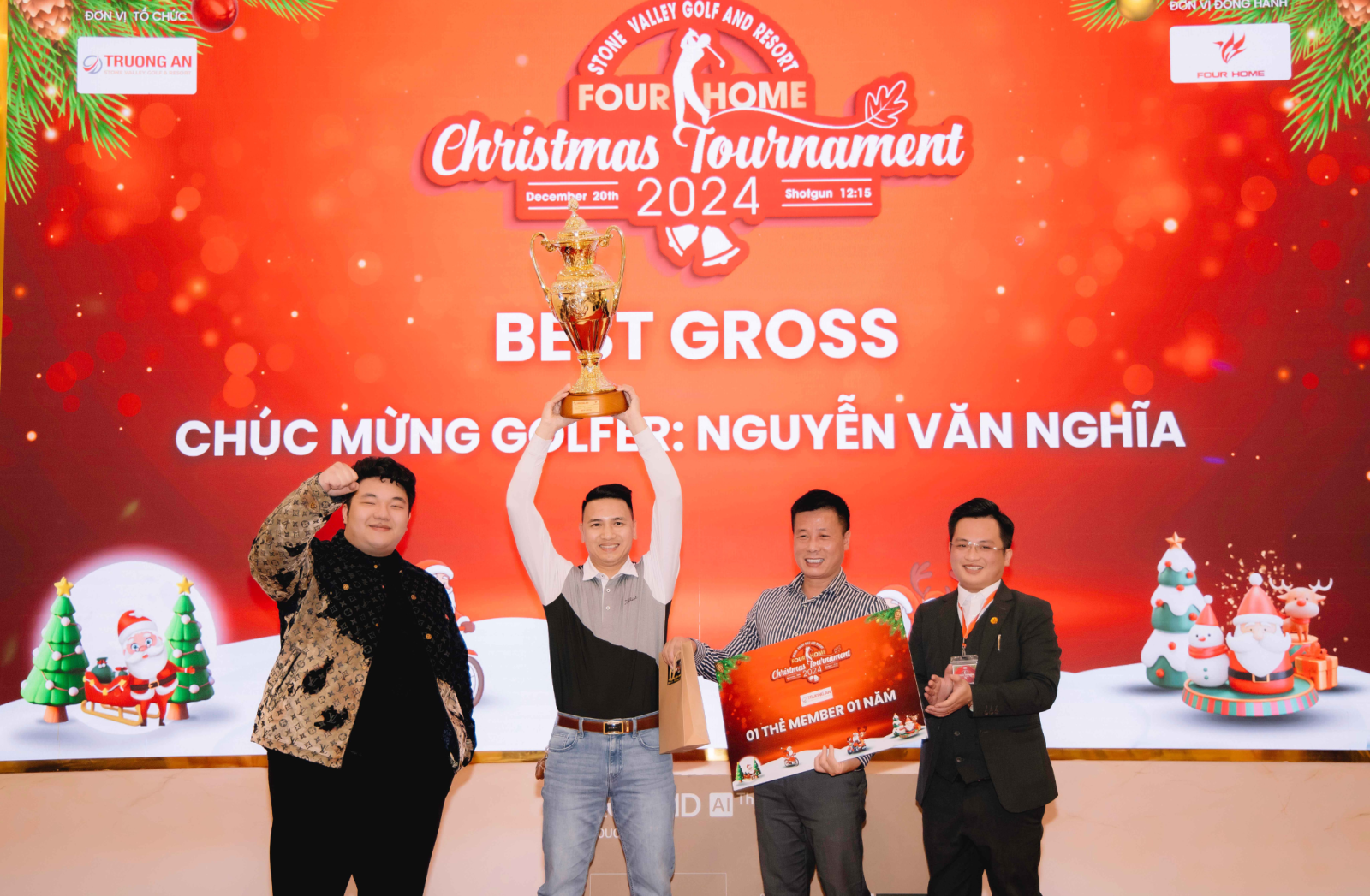 Giải Stone Valley-Four Home Christmas Tournament 2024 về đích tốt đẹp